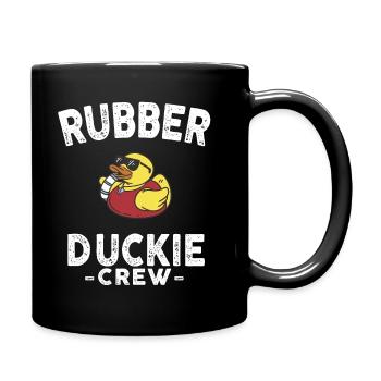 Rubber Duck Yellow Duck Crew Bathing Ducks Ducks - Full Colour Mug - black - Right