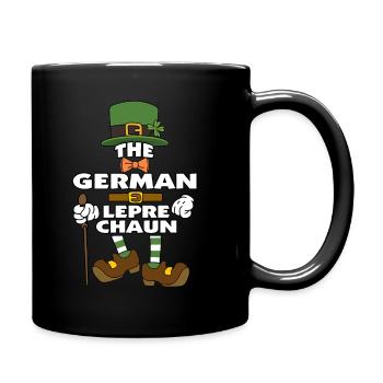 Le lutin allemand de la Saint-Patrick - Mug uni - noir - Droite