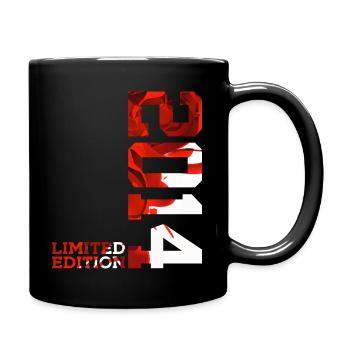 12. GEBURTSTAG 12 JAHRE LIMITED EDITION 2014 - Tasse einfarbig - Schwarz - Rechts