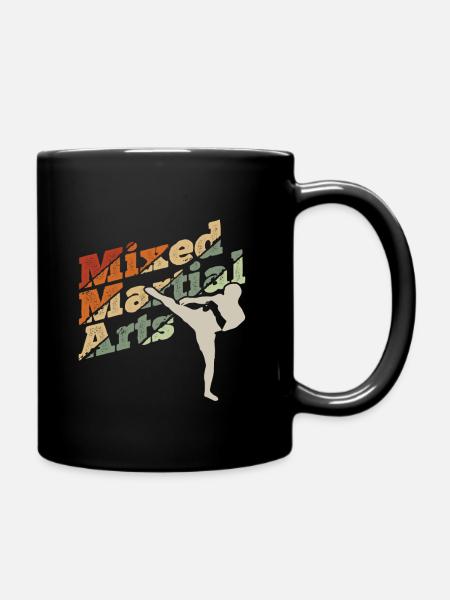 Mixed Martial Arts MMA - Tasse einfarbig - Schwarz