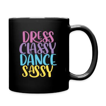 Breakdancing Tanzen für Tänzer - Tasse einfarbig - Schwarz - Rechts