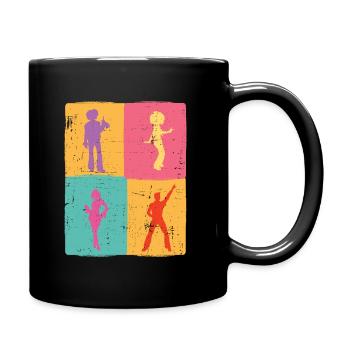 Breakdancing Tanzen für Tänzer - Tasse einfarbig - Schwarz - Rechts