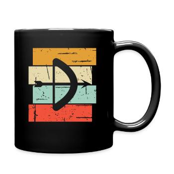 Archery Gift Saying Archery - Full Colour Mug - black - Right