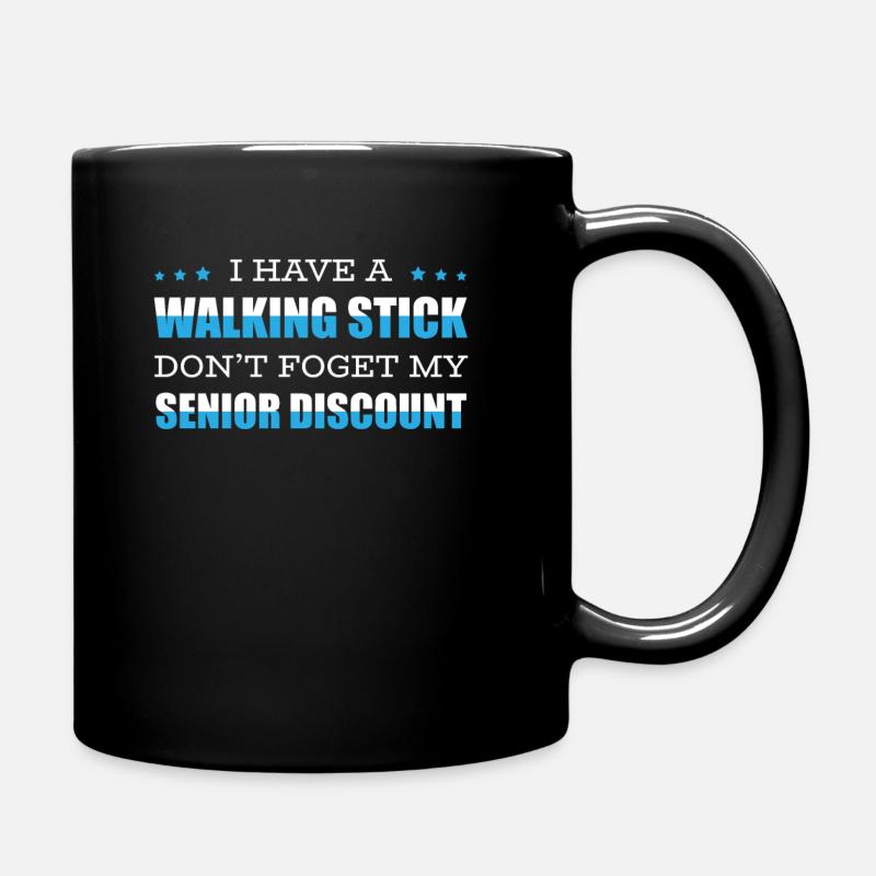 Rentner Rente Humor - Tasse einfarbig - Schwarz