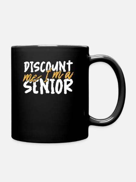 Pension de pensionné senior - Mug uni - noir