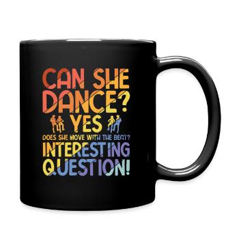 Breakdancing Tanzen für Tänzer - Tasse einfarbig - Schwarz - Rechts
