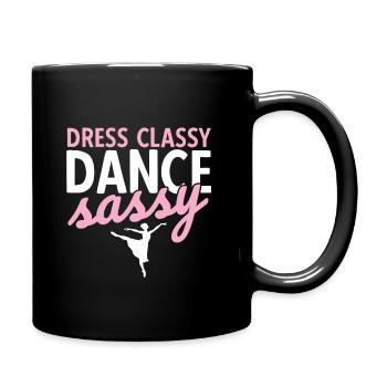 Breakdancing Tanzen für Tänzer - Tasse einfarbig - Schwarz - Rechts