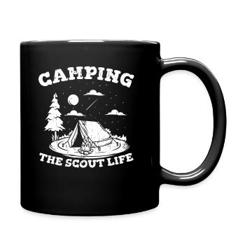 Éclaireur - Mug uni - noir - Droite