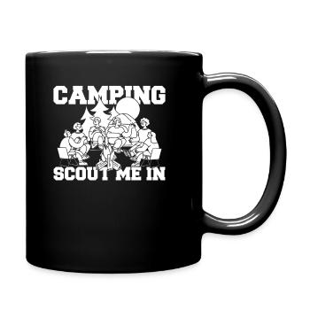 Boy Scout drôle - Mug uni - noir - Droite