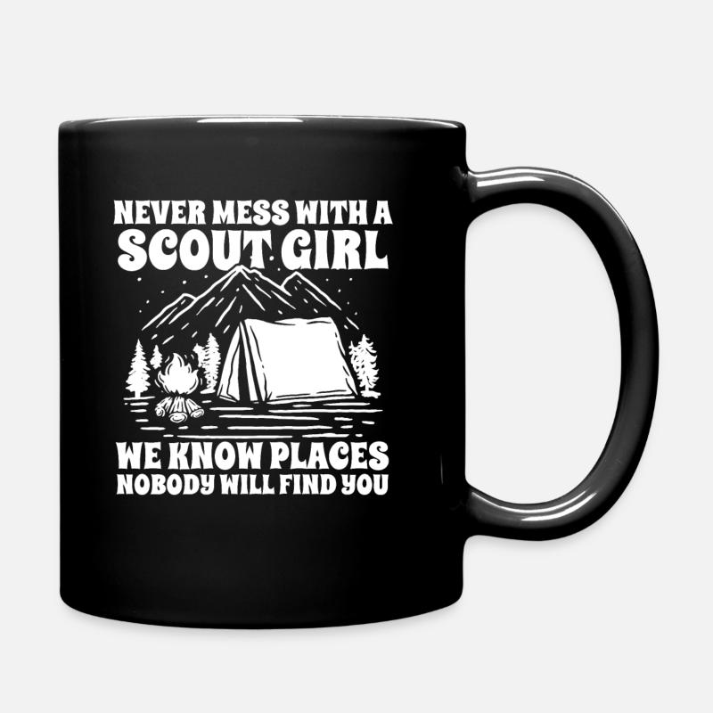 Éclaireur - Mug uni - noir