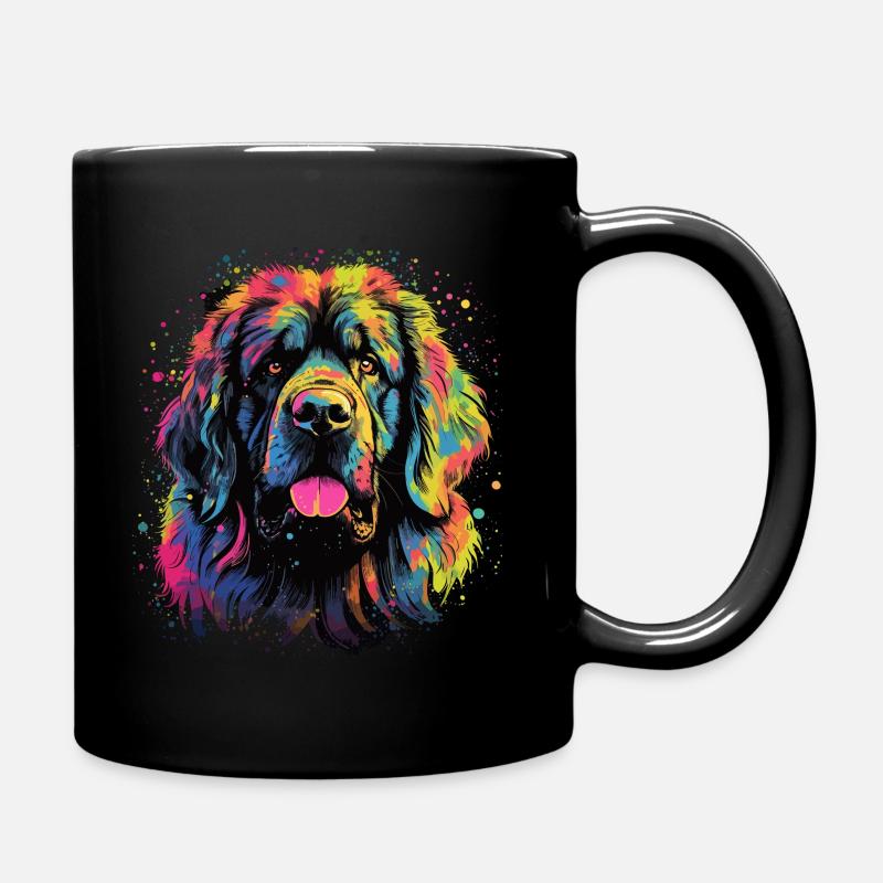 Leonberger Dog Gift Saying - Mug uni - noir