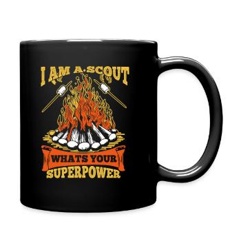Boy Scout Bacon - Mug uni - noir - Droite