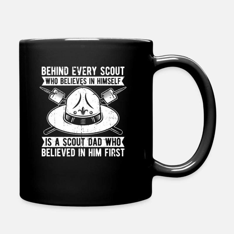 Pfadfinder - Tasse einfarbig - Schwarz