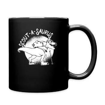 Pfadfinder - Tasse einfarbig - Schwarz - Rechts