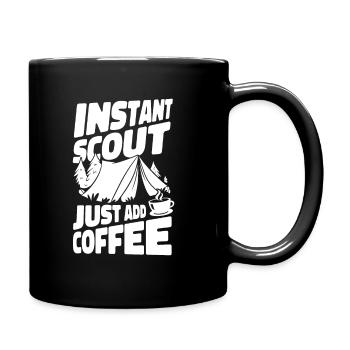 Scout Coffee - Full Colour Mug - black - Right