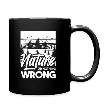 Boy Scouts Nature - Full Colour Mug - black - Right
