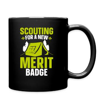 Boy Scout Merit - Full Colour Mug - black - Right