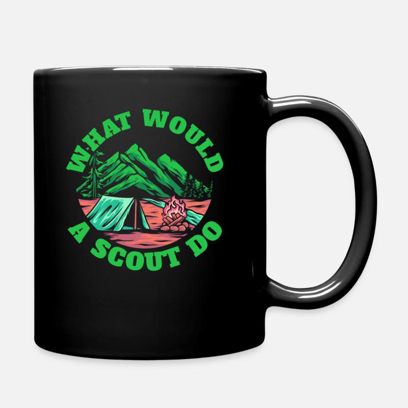 Boy Scout drôle - Mug uni - noir