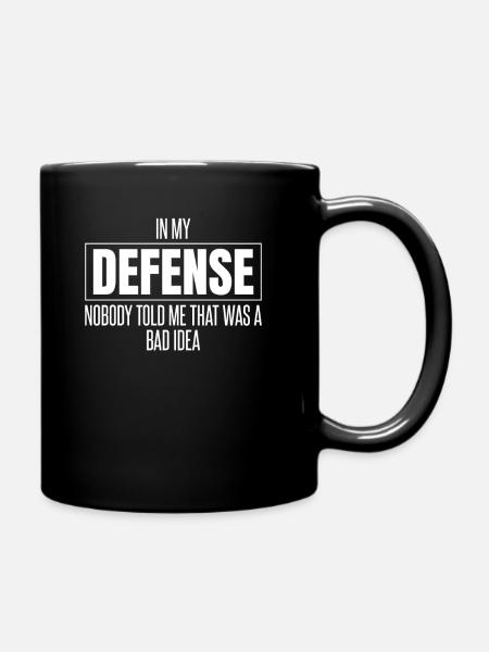 Humour noir - Mug uni - noir