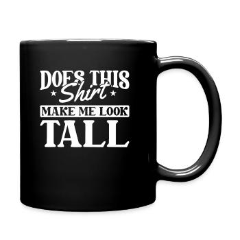 Schwarzer Humor - Tasse einfarbig - Schwarz - Rechts