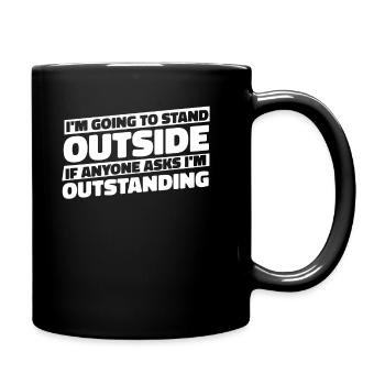 Black Humor Funny - Full Colour Mug - black - Right