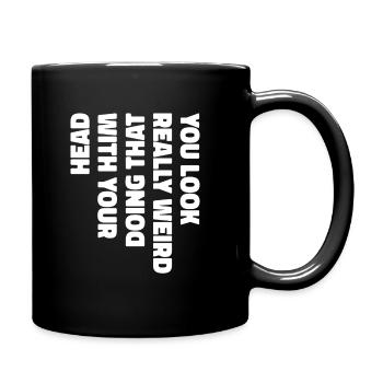 Black Humor Funny - Full Colour Mug - black - Right