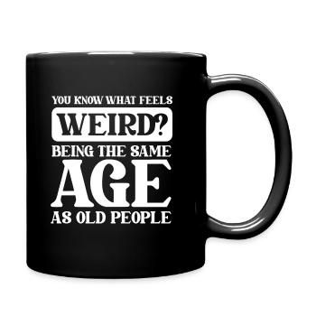 Black humor Funny - Full Colour Mug - black - Right