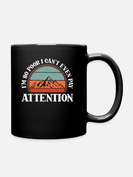 Schwarzer Humor - Tasse einfarbig - Schwarz