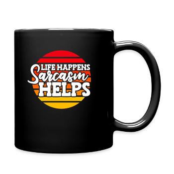 Black humor - Full Colour Mug - black - Right
