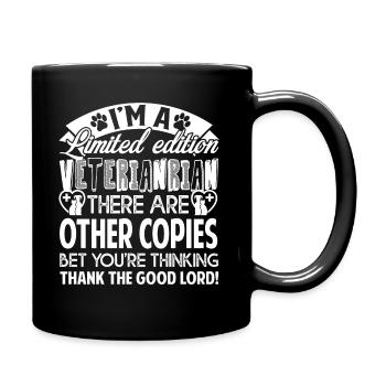 Veterinarian Limited Edition Veterinarian - Full Colour Mug - black - Right