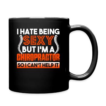 Chiropractor I'm A Sexy Chiropractor - Full Colour Mug - black - Right
