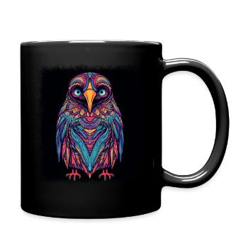 animal jugulaire pingouin dansant penguin - Mug uni - noir - Droite