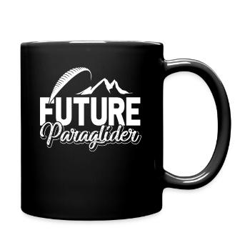 Paragliding Future Paraglider - Full Colour Mug - black - Right