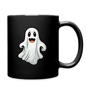Design d’Halloween effrayant pour la prochaine fête - Mug uni - noir - Droite