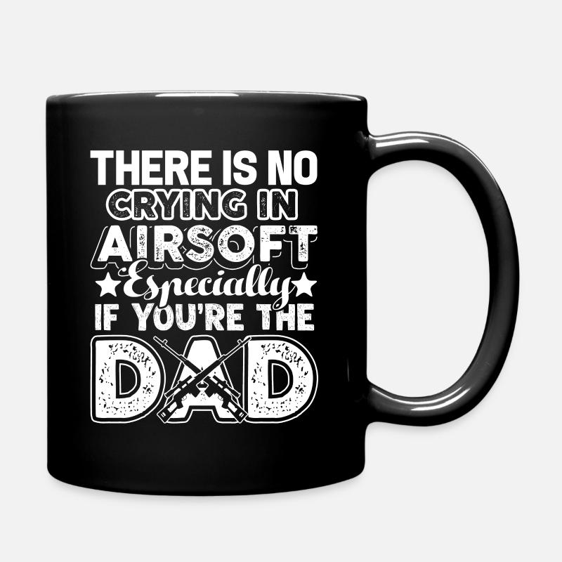 Airsoft Airsoft Dad - Full Colour Mug - black