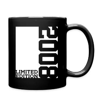 18E ANNIVERSAIRE ÉDITION LIMITÉE 2008 - Mug uni - noir - Droite