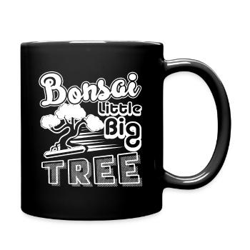 Bonsai Bonsai Little Big Tree - Full Colour Mug - black - Right