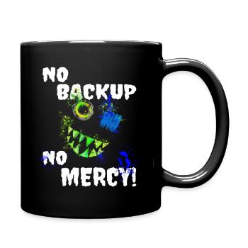 Aucune sauvegarde - Administrateur No Mercy Administrateur informatique - Mug uni - noir - Droite
