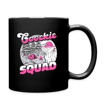 Pfadfinder Plätzchen Cookie Squad - Tasse einfarbig - Schwarz - Rechts