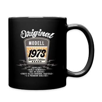 Modell 1973 - Tasse einfarbig - Schwarz - Rechts