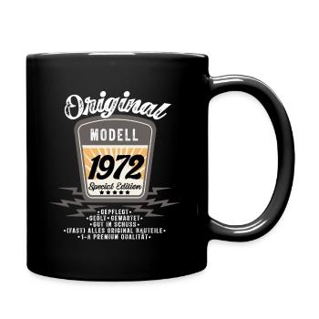 Modell 1972 - Tasse einfarbig - Schwarz - Rechts