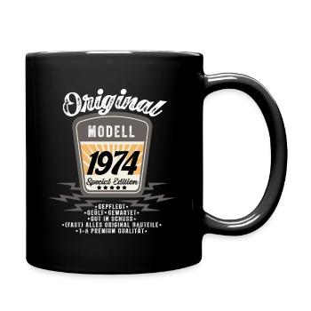 Modell 1974 - Tasse einfarbig - Schwarz - Rechts