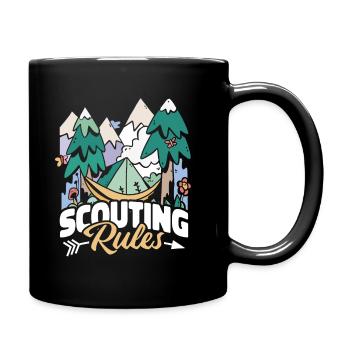 Boy Scout Cool - Mug uni - noir - Droite
