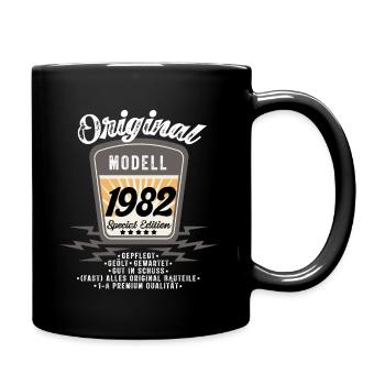 Modell 1982 - Tasse einfarbig - Schwarz - Rechts