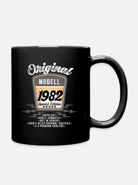 Modell 1982 - Tasse einfarbig - Schwarz