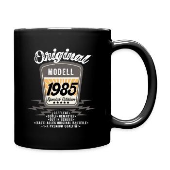 Modell 1985 - Tasse einfarbig - Schwarz - Rechts
