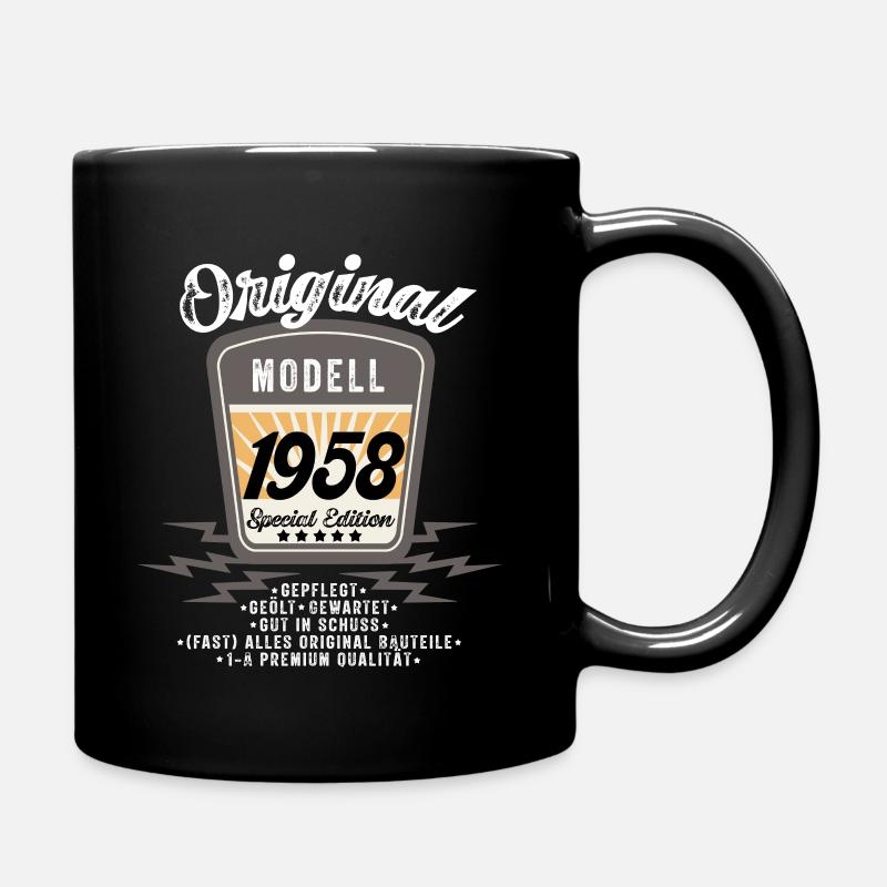 Modell 1958 - Tasse einfarbig - Schwarz