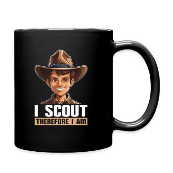 Boy Scout Cool - Mug uni - noir - Droite