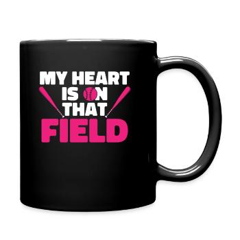 Baseball Mom Baseball Mom - Full Colour Mug - black - Right