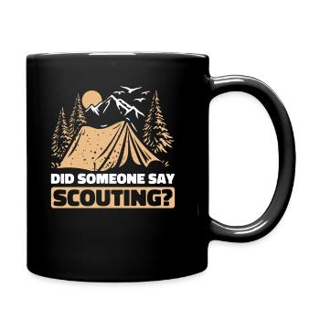 Scout - Full Colour Mug - black - Right